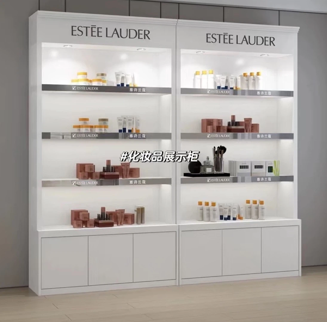 Customized Cosmetic Display Showcase Display Table