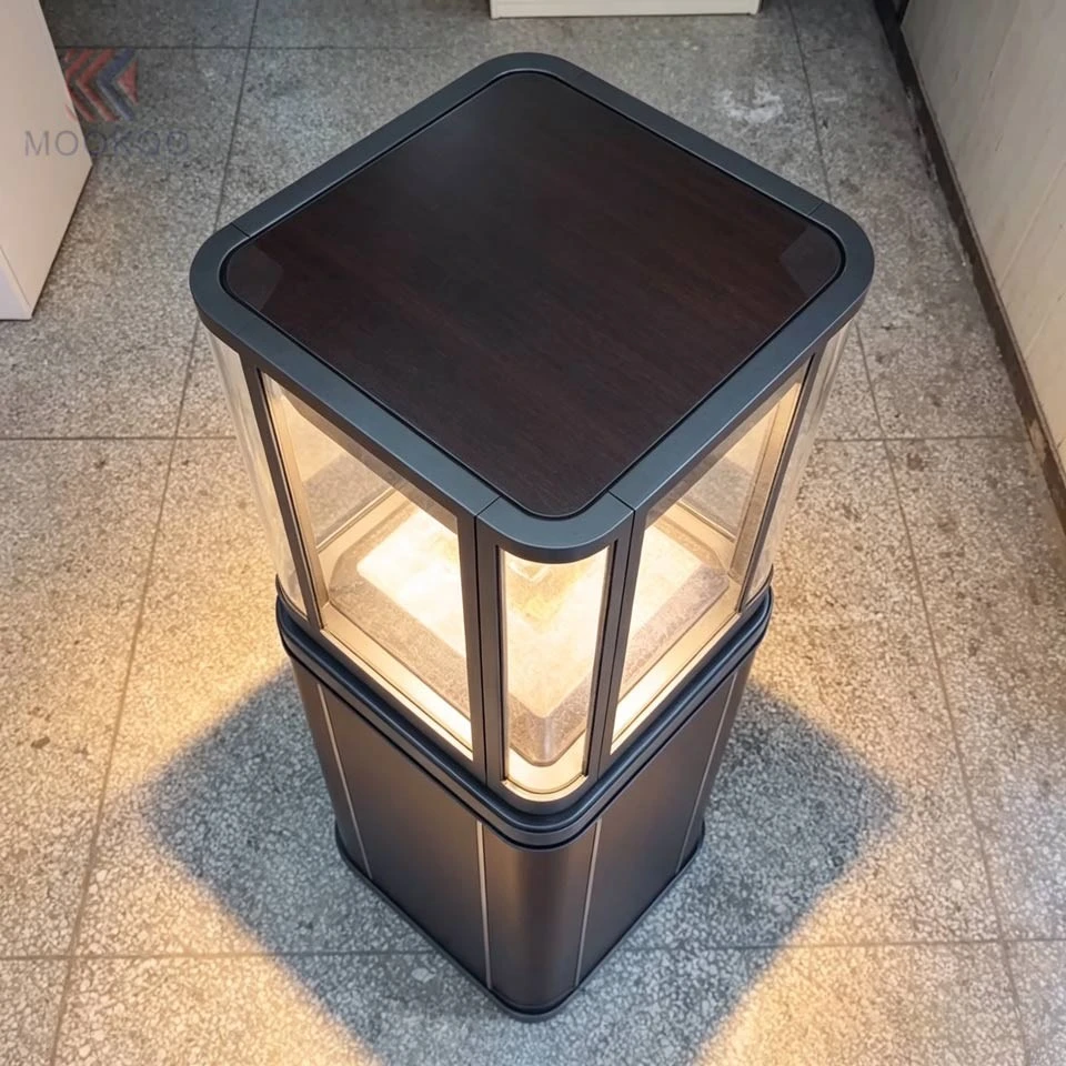 Jewelry Glass Display Cabinets Wangdian Display factory