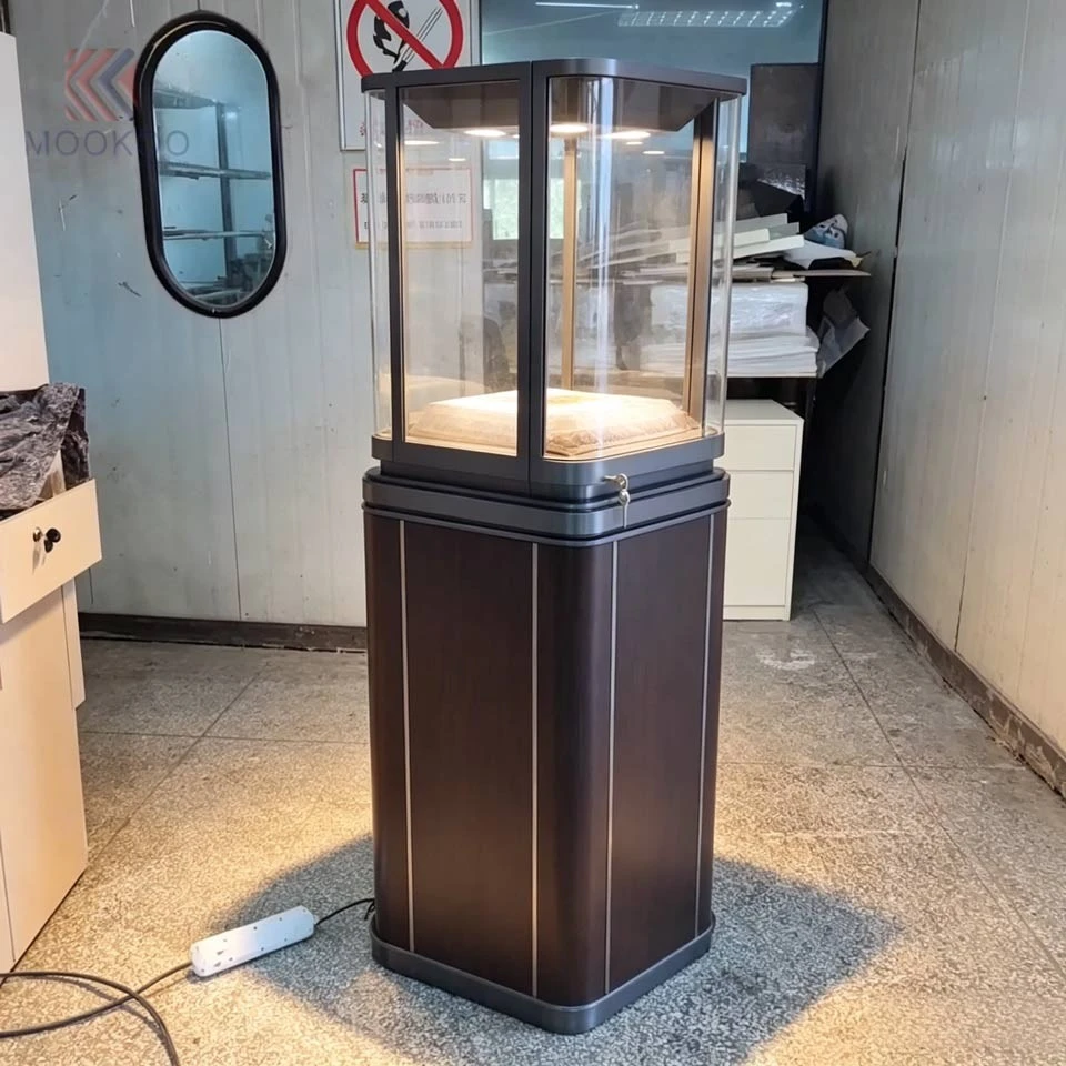 Jewelry Glass Display Cabinets Wangdian Display suppliers