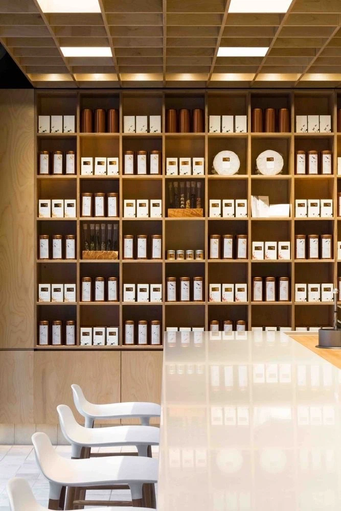 Modern Cosmetic Displays For Makeup Retail Store