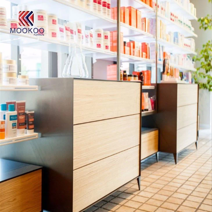 Customized Drug Store Interior Display Furniture