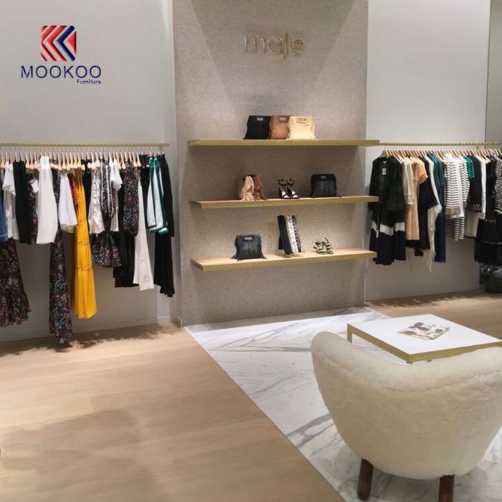 Display Garment Showroom Shelf