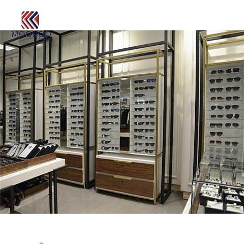 Zaslon ormara s dizajnom namještaja za maloprodaju optičkih prodavaonica