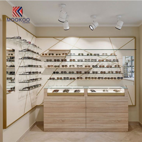 Trgovina naočala izloga Izložba dizajna namještaja