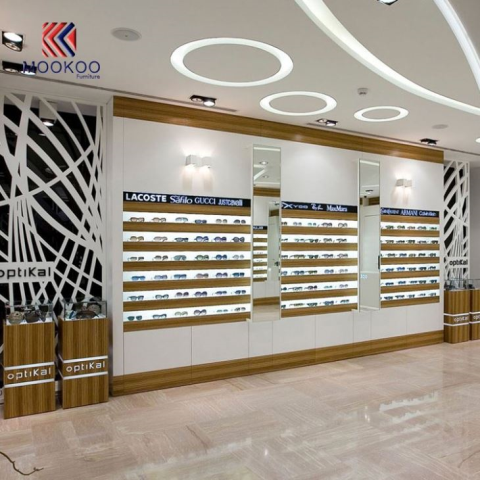 Naočale za sunčane naočale Unutrašnji ukras zidova Dispaly