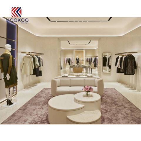 Namještaj dućana s odjećom za ukrašavanje visokih haljina od KINA MOOKOO