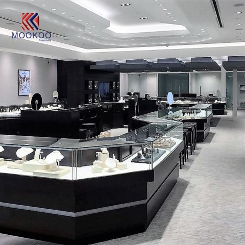 Luksuzni dizajn vitrine visokog kvaliteta staklenog stola