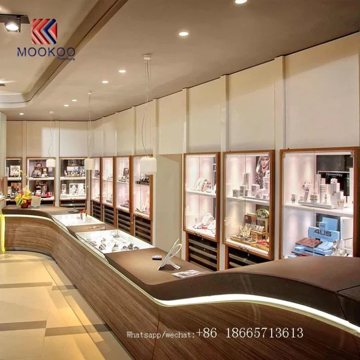 Wooden Jewelry Showcase Display Jewelry Furniture Design