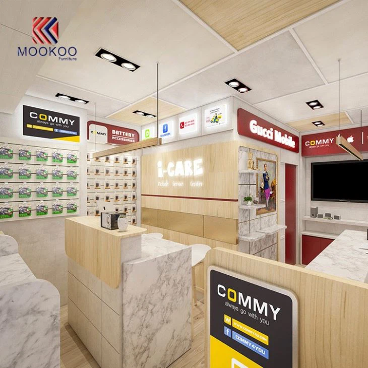 Mall Display Phone Kiosk