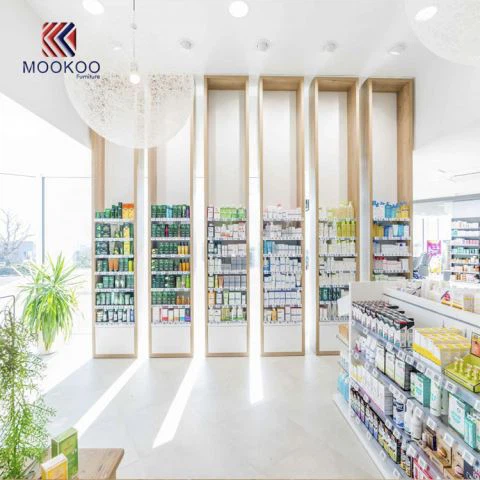 Izložba proizvoda drvene ljekarne visoke kvalitete prilagođena proizvodima