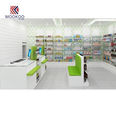 Ljekarne Trgovina Dizajn šaltera