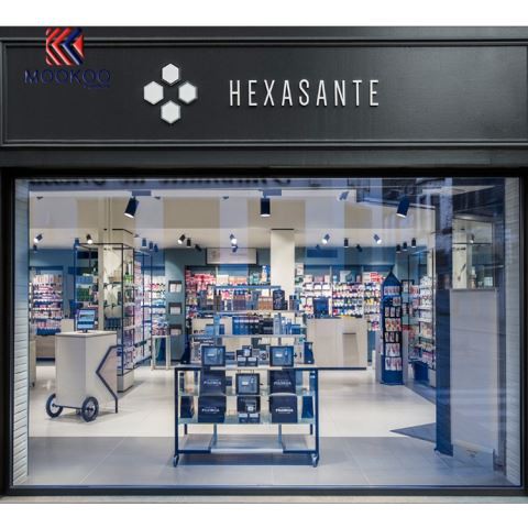 Maloprodajni ljekarni Dizajn interijera Drveni ormar